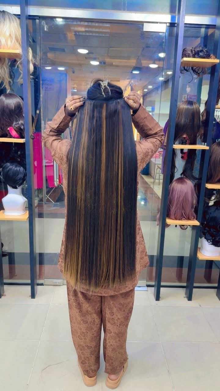 ৪০” হাইলাইট ৫ ক্লিপ হেয়ার এক্সটেনশন